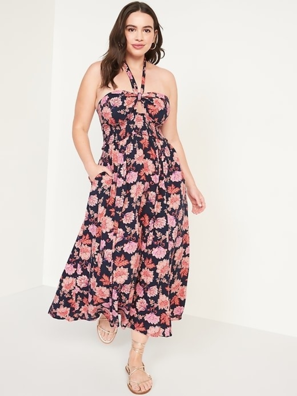Old Navy Maxi Halter Dress